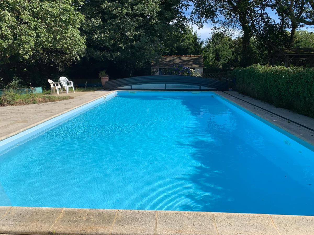 La Gentilhommiere Bed & Breakfast Tréffiagat Dış mekan fotoğraf