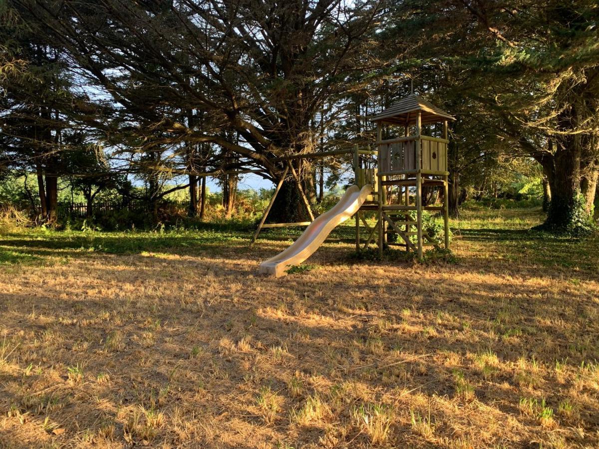 La Gentilhommiere Bed & Breakfast Tréffiagat Dış mekan fotoğraf